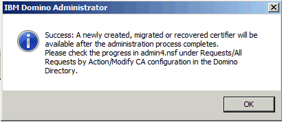Image:Domino CA Process ’Error processing CCS Mod Request’