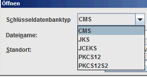 Image:IBM HTTP Server - iKeyman with support for CMS is already part of your Notes Client