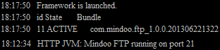 Image:Mindoo FTP Server stopped running in Domino