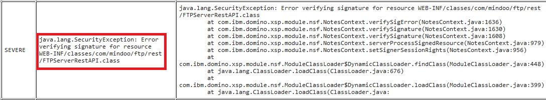 Image:Mindoo FTP Server stopped running in Domino