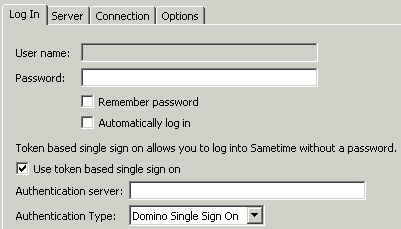 Image:Sametime Missing single sign on token