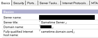 Image:Sametime Missing single sign on token